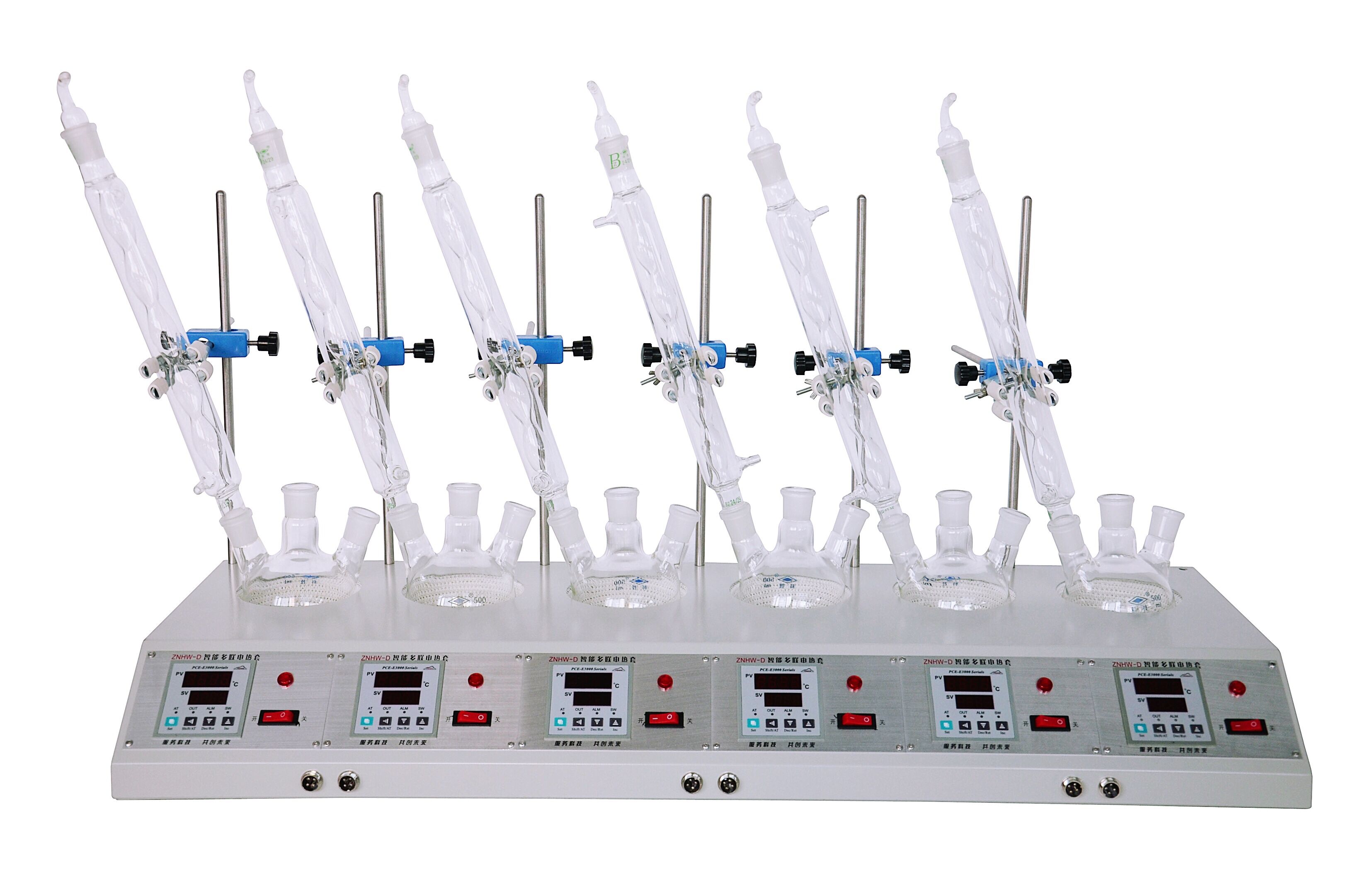 PT-ZNHW-T6型?數顯（六聯(lián)）電加熱套